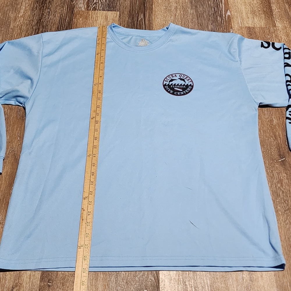 Scuba Quest Florida Dive Centers Performance Dri Fit Long Sleeve T-Shirt Size XL - Picture 10 of 10